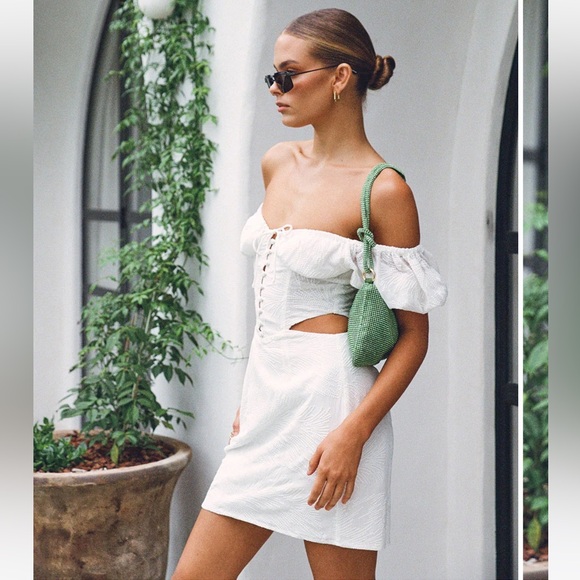 Sabo Skirt: Azzurra Cutout Dress - Picture 1 of 7